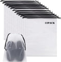 YMCCOOL 12pcs Transparent Shoe Bags for Travel 11.8in X 15.7in Protable Clear shoe bags for storage with rope,large drawstring bags for travel Men and Women by YMCCOOL