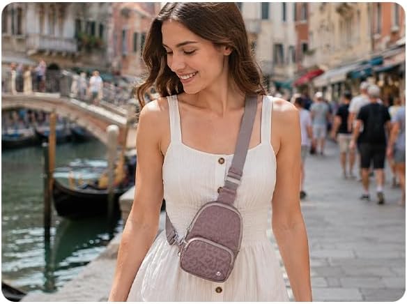 NEICOA Small Anti Theft Crossbody Bags for Women Lightweight RFID Sling Bag | Nylon Travel Purse for Daily Casual Use - Image 3