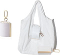 Foldable Tote Bag Keychain - Large Capacity Portable Shopping Bag Keyring - Reusable Groceries Bag for Daily Use by Unknown