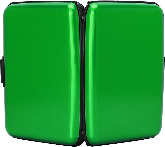 RFID Blocking Credit Card Protector Case Holder Wallet for Men Women | RFID Blocking Credit Card Protector Aluminum ID Case Hard Shell Business Card Holders Metal Wallet for Men or Women - Image 3