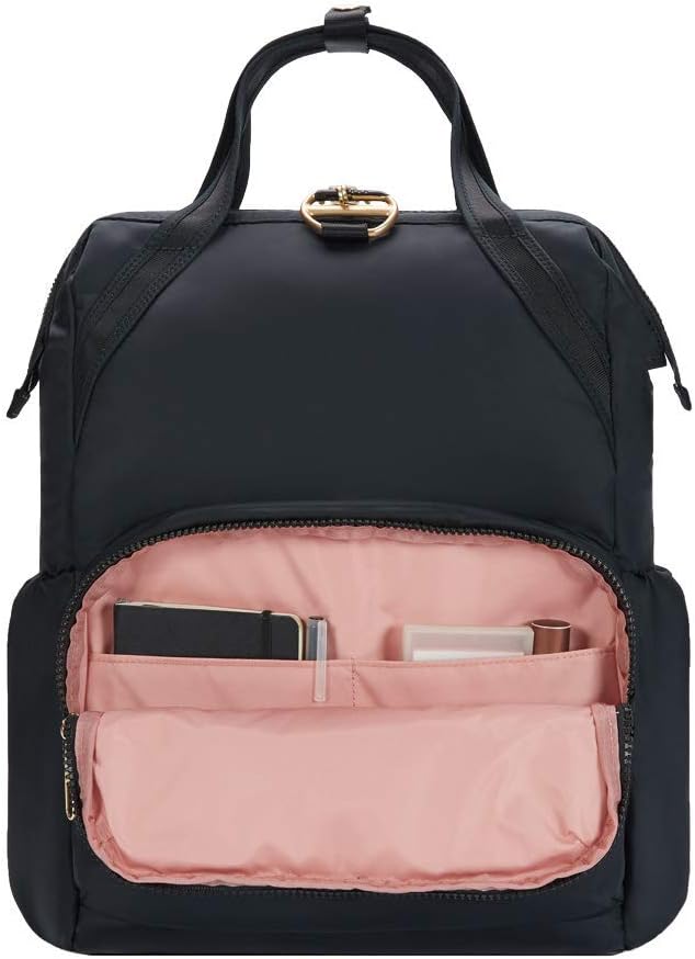 PacSafe Women's Citysafe CX 17L Anti Theft Backpack-Fits 16 inch Laptop, Black, One Size - Image 5