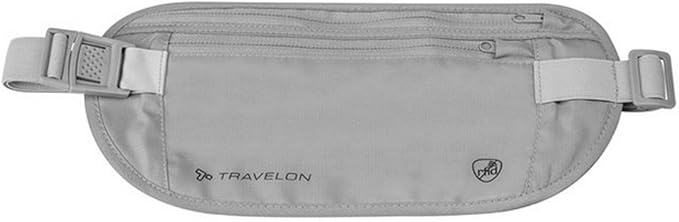 Travelon Rfid Blocking Undergarment Waist Pouch Travel Wallet - Image 5