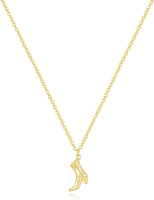 Gold Necklace for Women, Dainty Charm Pendant Necklace Jewelry Gift | 14K Gold Plated, Cute, Delicate, Adults, Non Tarnish, Hypoallergenic, Accessories - Image 9