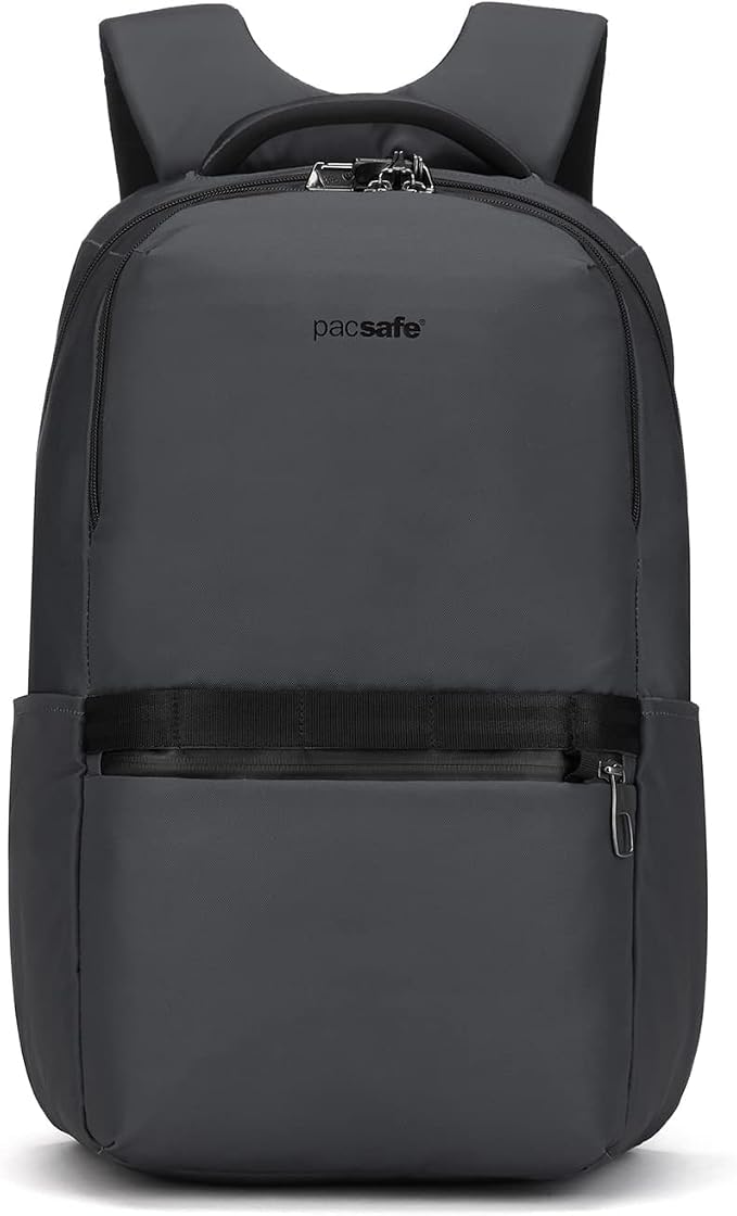 Pacsafe Metrosafe X Anti Theft 25L Backpack - With Padded 16" Laptop Sleeve, Slate by Pacsafe