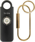 She’s Birdie–The Original Personal Safety Alarm for Women by Women–Loud Siren, Strobe Light and Key Chain in a Variety of Colors (Charcoal) by ShesBirdie
