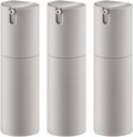 Lulupack Airless Pump Bottles Travel Size, 1 oz 3 PCS Refillable Container | Plastic lotion dispenser, for face cream moisturizer, small skincare, shampoo soap, empty toiletry, cosmetic, leakproof TSA by Befragrancemate