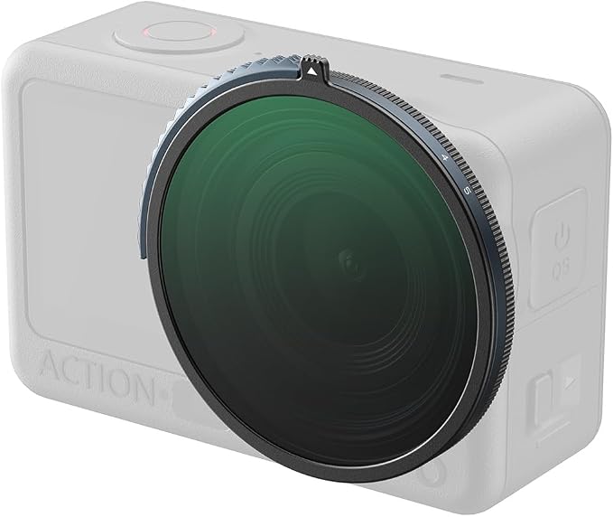 SmallRig 2-in-1 CPL/VND 3-5 Filter for DJI Action 6, Adjustable ND8-ND32 & Polarizer, Action 6 Accessories for Outdoor & Action Video by SmallRig