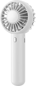 Gaiatop Mini Portable Fan, Small and Powerful, Cute Design 3 Speed Personal Handheld fan and Desktop with Base, Lightweight USB Rechargeable for Travel Lash Makeup Girl Women Summer Gift White | Powerful 3 Speed with Desktop Base, Lightweight, Battery ... by GAIATOP