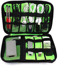 1pack Travel Electronics Cable Organizer Bag Portable Storage Case for Mobile Phone Hard Drive Cords USB Cables Charger Organizer by Unknown