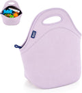 Built Gourmet Getaway Neoprene Lunch Bag, Large Capacity - Lavender | Insulated Neoprene Tote with Zipper & Handles, Reusable Lunch Bag for Work, School, Travel & Picnics, Machine Washable by Built