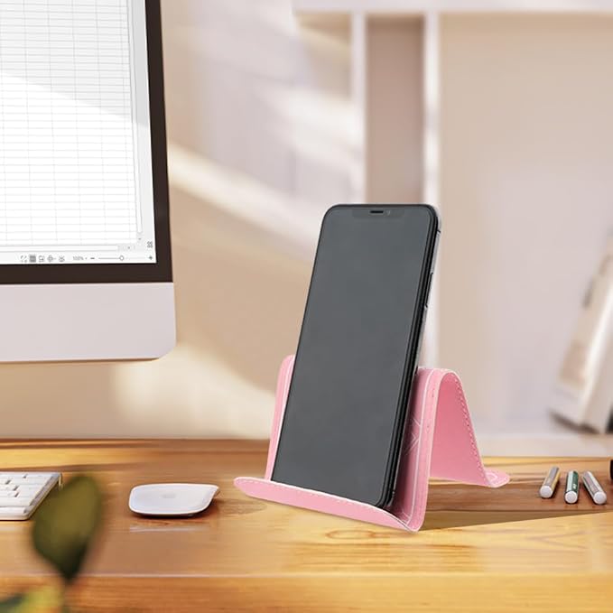 Airplane Phone Holder Flexible Flight Cell Phone Holder and Flexible Tablet Stand Airplane Travel Essential Accessories for Most Smartphones, Tablets (Pink) - Image 5