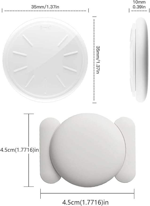 GPS Tracker for Vehicles,Real Time Car GPS Tracker Work with Apple Find My(iOS Only),No Monthly Fee Mini Hidden Car Tracker with Magnetic Case (White,1PCS) - Image 7