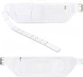 Generic Ihram Belt for Hajj and Umrah - Adjustable Size with Front Pockets and Zippered Compartments by Unknown