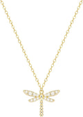 Kyerlyn Necklace for Women, Dainty Airplane/Swallow/Lightning Necklace Sideways Necklace Pendant Trendy Adjustable Chain Simple Choker Everyday Gifts by Kyerlyn