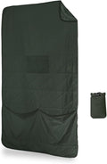 Gravel Layover Travel Blanket – Ultra-Light Compact Blanket for Camping and Outdoor Adventures - Down Alternative Portable Travel Blanket for Layovers & Road Trips (Spruce) by Gravel