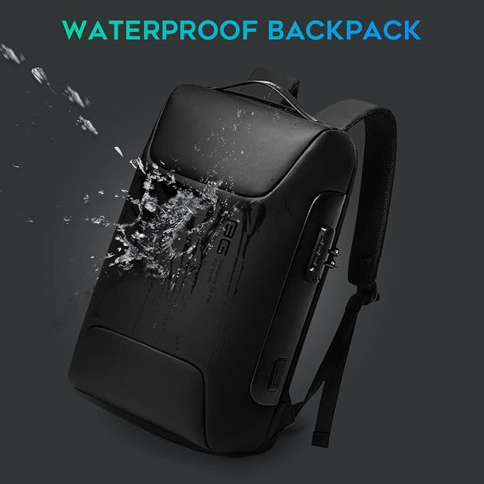 BANGE Tech Laptop Backpack Fits for 15.6 Notebook - Image 6