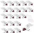 GONGKANGYUAN 20 Pack Satin Shoe Bags for Travel, Drawstring Shoe Storage Bags for Men and Women, Dustproof Moisture-Proof Shoe Pouches for Packing & Organizing Shoes by GONGKANGYUAN