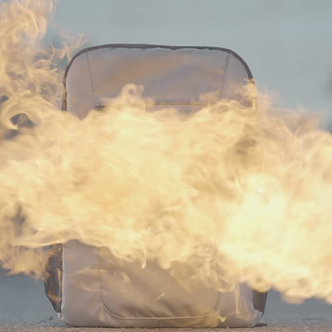 Fireproof Backpack – UL 94 V-0 & NFPA 701 Go Bag | Withstands up to 1832°F | Water-Resistant Emergency Bug Out Bag for Documents, Tech & Supplies | 20L | The Original by GETXGO - Image 6