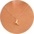 Gold Necklace for Women, Dainty Charm Pendant Necklace Jewelry Gift | 14K Gold Plated, Cute, Delicate, Adults, Non Tarnish, Hypoallergenic, Accessories by GUOKEJEWELRY