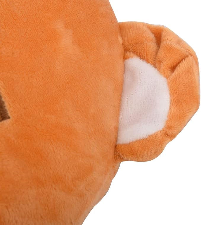 Travel Pillow for Kids, Cute Animal Neck Pillow Support U Shaped Cushion Plush Soft Rest Reading Pillows Sleeping Pillows for Airplane Train Car (Color:Yellow cat) - Image 4