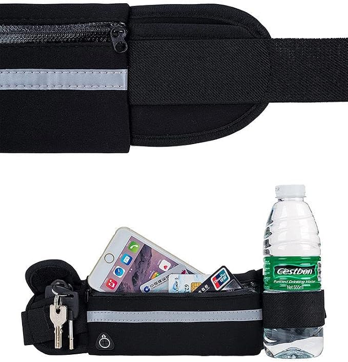 Armear Travel Belt Money Waist Pack - Hidden Waterproof Anti Theft Passport Security Fanny Pouch Wallet for Running Men Women - Image 5