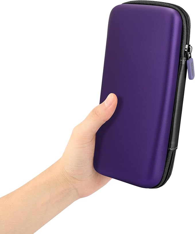 iMangoo Travel Essential Electronics Organizer Charger Case Carrying Pouch | 8.5x4.5x2" Power Bank Tech Accessories Protective Storage Shockproof Portable Purse Men Women School Office Trips Must Have - Image 6