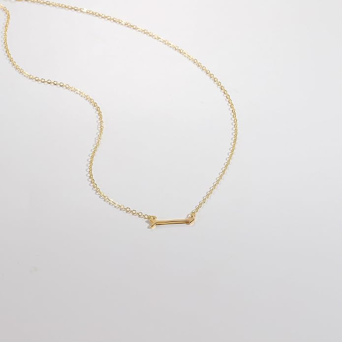 Gold Necklace for Women, Dainty Charm Pendant Necklace Jewelry Gift | 14K Gold Plated, Cute, Delicate, Adults, Non Tarnish, Hypoallergenic, Accessories - Image 4