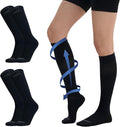 MONFOOT Men's/Women's 3Pairs Compression Socks 15-20mmHg Better Circulation | Support socks with graduated compression, a non-slip cuff, and moisture-wicking control for nurses, athletes, travelers by MONFOOT