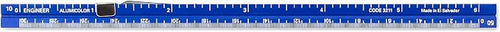 Alumicolor Aluminum Engineer Pocket Scale With Clip, 6IN, Blue - Image 2