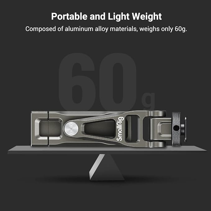 SmallRig Multifunctional Universal Cell Phone Mount Adapter, Phone Tripod Mount with Cold Shoe, Phone Holder for iPhone 16 15 14 13 12 11, Fits for Tripod Monopod Phone Cage Camera cage-3559 - Image 7
