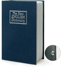 Diversion Book Safe Storage Box (9.5"×6"×2.2"), Dictionary Secret Safe Can with Security Key Lock, Diversion Book Hidden Safe (Blue dictionary,Key) by PACOLO