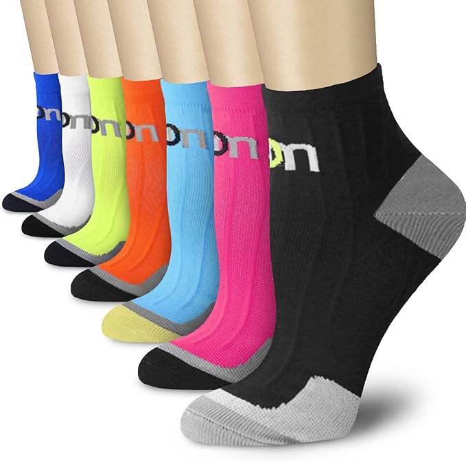 CHARMKING Compression Socks for Women & Men Circulation 15-20 mmHg is Best for Athletic Running Cycling Nurse Daily Wear by CHARMKING
