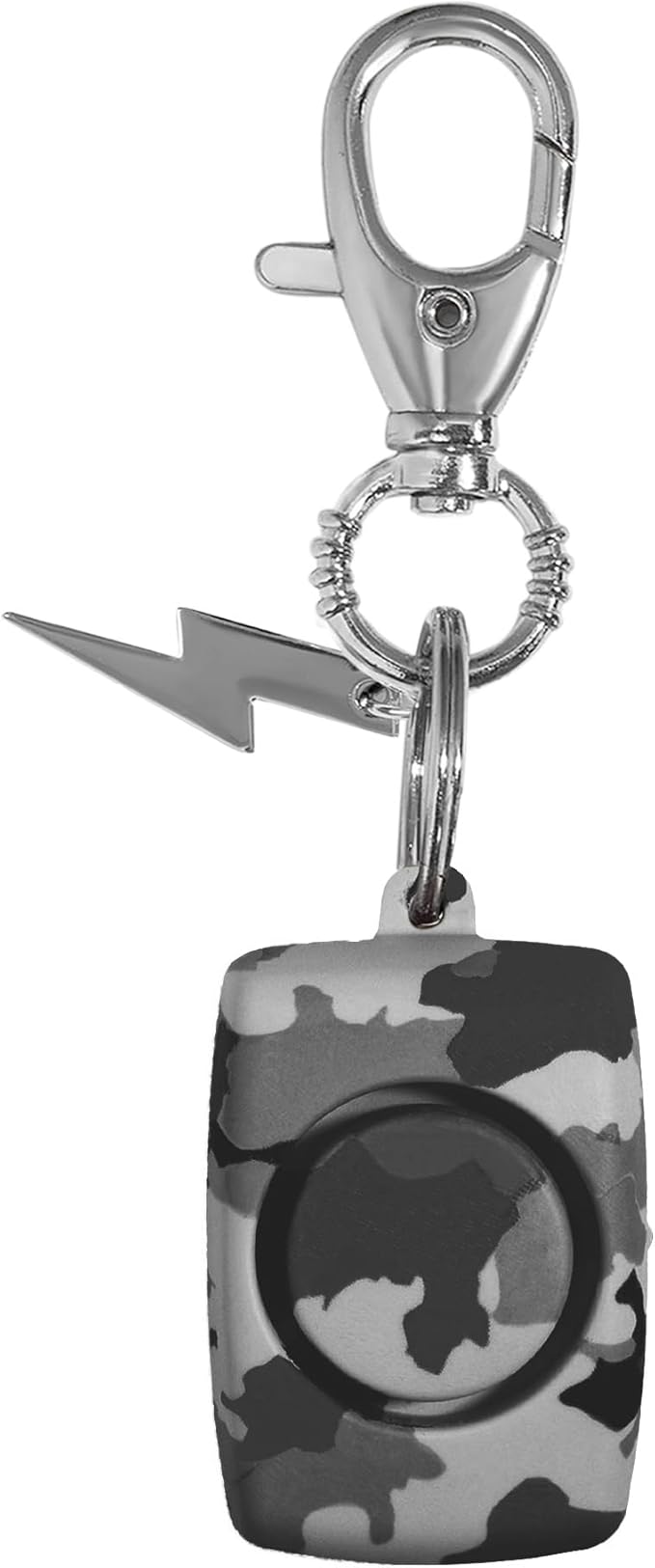 Mini Personal Safety Alarm for Women - 125 Decibel Loud Self Defense Alarm - LED Light & Keychain Clip by BLINGSTING
