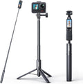 AKASO 47.2"/120cm Invisible Selfie Stick Tripod for 360 Action Camera | Compatible with Insta360 X5 X4, DJI Action Osmo 360 Pocket 3, GoPro, AKASO 360/EK7000/EK7000 Pro, Brave 4/7 LE Action Camera by AKASO