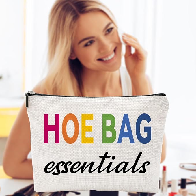 ZUYUROU Funny Gifts for Women, Friends, Hostess Gift Ideas Cool Gifts for Women Girls Birthday Gift Ideas Gag gifts Girls Weekend Overnight Fun Makeup Travel Bag Cosmetic Bag-Colorful - Image 5