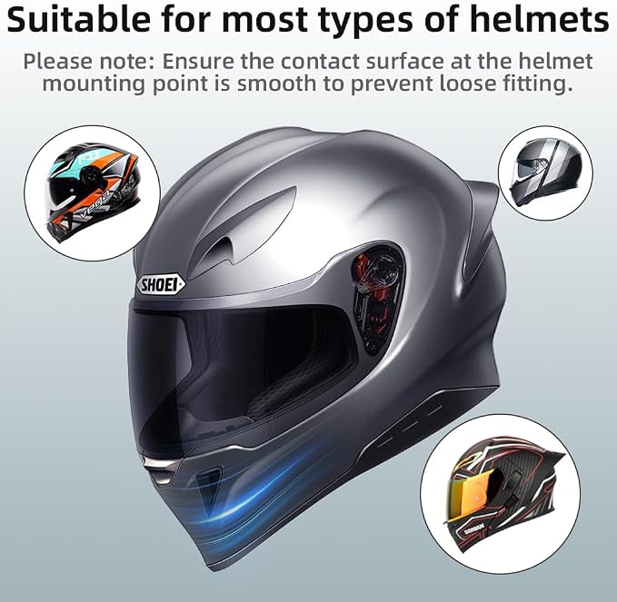 Slide-in Motorcycle Helmet Chin Strap Mount, Quick-Release Motorcycle Helmet Mount Compatible with Go Pro13/12/11/10/9, DJI Action 6/5 Pro/4, DJI Nano, Insta360 ONE R,AKASO/Campark/YI and More - Image 4
