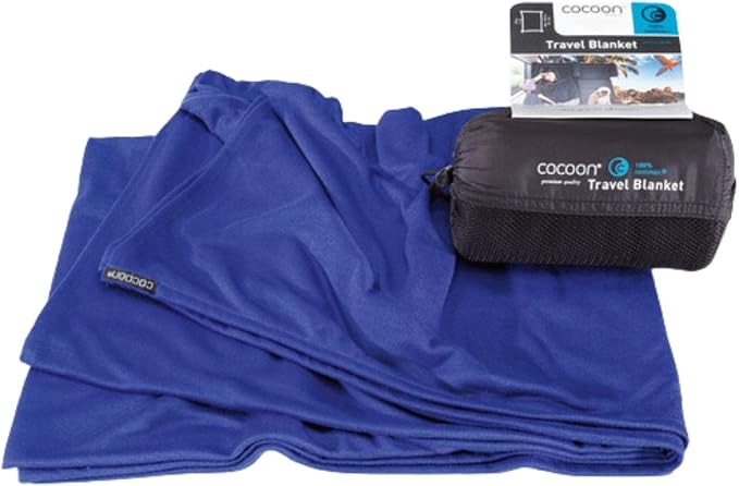 COCOON - Premium - Coolmax - Travel Blanket - Royal Blue by COCOONUSA