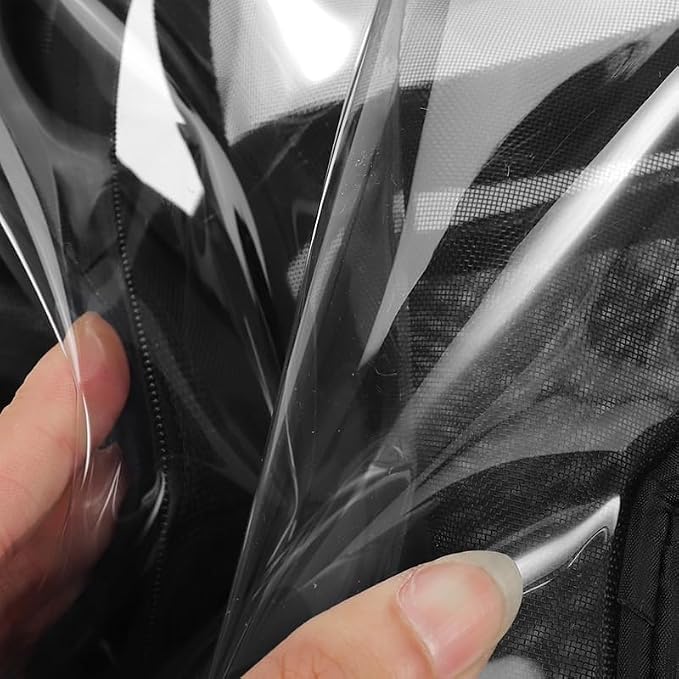 TSA Approved Toiletry Bag, Clear Makeup Bags with Multi Layer Mesh Pockets, Portable Large Capacity PVC Cosmetic Bags with Zipper for Travel Essentials - Image 6