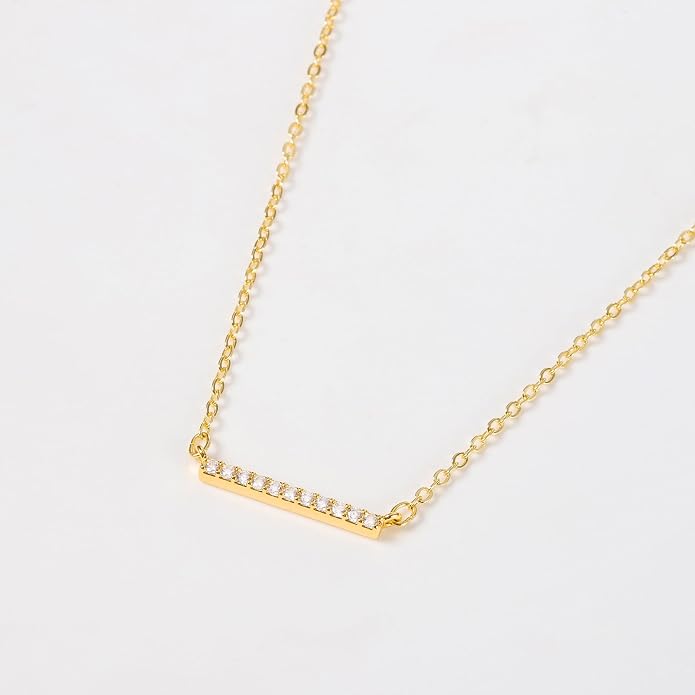 Gold Necklace for Women, Dainty Charm Pendant Necklace Jewelry Gift | 14K Gold Plated, Cute, Delicate, Adults, Non Tarnish, Hypoallergenic, Accessories - Image 4