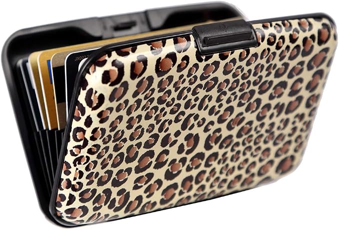 Credit Card Holder Small RFID Blocking Wallet Business Metal Slim Mini Aluminum Hard Case for Women Men - Image 8