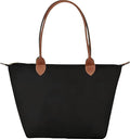 Large Tote Bag for Women Work, Lightweight Nylon Laptop Tote Handbag Purse Carryall with Compartments, Waterproof Travel bag | foldable tote bag by Numcig