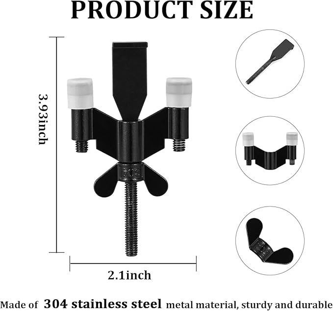 Portable Door Lock Upgraded Stoppers, Hotel Doors Locks for Travelers Safety Locker Jammer Security Devices from Rooms Inside Travel Home Apartment Bedrooms Essentials Reinforcement for Women - Image 6