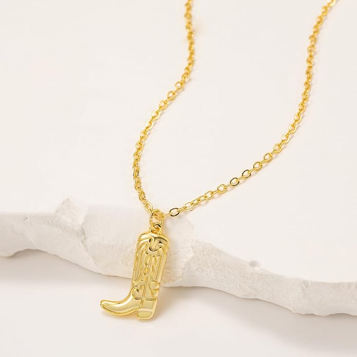 Gold Necklace for Women, Dainty Charm Pendant Necklace Jewelry Gift | 14K Gold Plated, Cute, Delicate, Adults, Non Tarnish, Hypoallergenic, Accessories - Image 5
