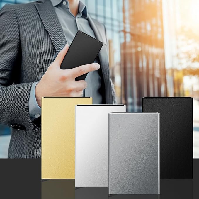 FurArt Slim Minimalist Wallet RFID Credit Card Holder for Men | slim minimalist compact rfid id window thin - Image 6