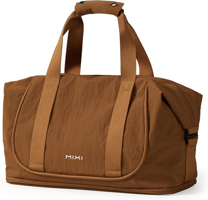 mixi Travel Tote Bag for Women Large Expandable Travel Bag Waterproof Lightweight Carry On Personal Item Handbag by MIXI
