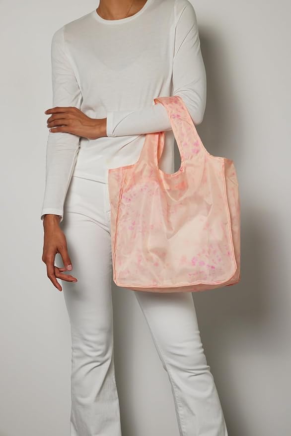 Pure Sage Reusable Grocery Bag - Stylish Shopping Bags for Groceries - Foldable Tote Bag - Image 2