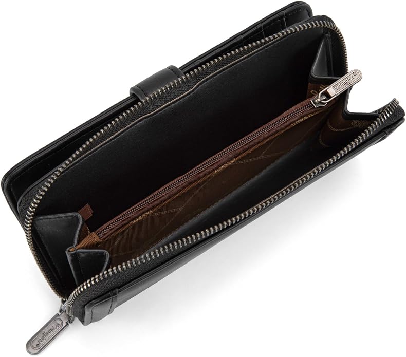 X Wrangler Women's Wallets Bifold Wristlet Wallets for Women Large Capacity Credit Card Wallet with ID Window - Image 3