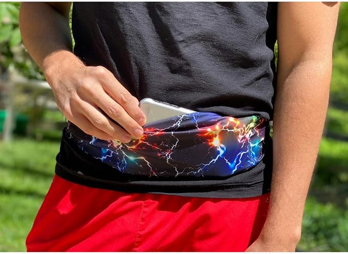 BANDI Running Belt for Women & Men – USA Made No-Bounce Adjustable Waist Pack & Secure Fanny Pack – Fits All Phones, Gels & Essentials – Zipper-Free, Medical Device Friendly - Image 8