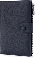 Genuine Leather RFID Blocking Passport Holder Wallet, Multi-Functional Travel Document Organizer with SIM Card Slots (Black) by Unknown