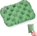 Inflatable Seat Cushion No Pump Needed for Stadium Airplane Travel | Portable Waterproof Pressure Relief Pad for Bleachers Office Camping, Outdoor Sports & Desk Chair Support Cushion by Unknown